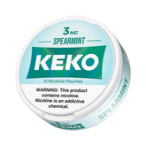 Spearmint KEKO bolsas de nicotina 3mg